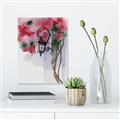 Picture of Red Floral Lamp _GroupedProduct_Rectangle_Portrait_Unframed_Print_Only_