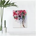 Picture of Red Floral Lamp _GroupedProduct_Rectangle_Portrait_Unframed_Print_Only_