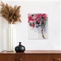 Picture of Red Floral Lamp _GroupedProduct_Rectangle_Portrait_Unframed_Print_Only_
