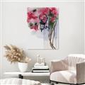 Picture of Red Floral Lamp _GroupedProduct_Rectangle_Portrait_Unframed_Print_Only_