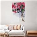 Picture of Red Floral Lamp _GroupedProduct_Rectangle_Portrait_Unframed_Print_Only_