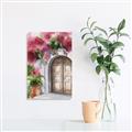 Picture of Red Floral Arch _GroupedProduct_Rectangle_Portrait_Unframed_Print_Only_