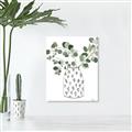 Picture of Leaves in Fun Vase II  _GroupedProduct_Rectangle_Portrait_Unframed_Print_Only_