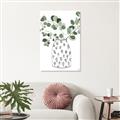 Picture of Leaves in Fun Vase II  _GroupedProduct_Rectangle_Portrait_Unframed_Print_Only_