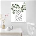 Picture of Leaves in Fun Vase II  _GroupedProduct_Rectangle_Portrait_Unframed_Print_Only_