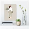 Picture of Palm Girl Fashion I _GroupedProduct_Rectangle_Portrait_Unframed_Print_Only_