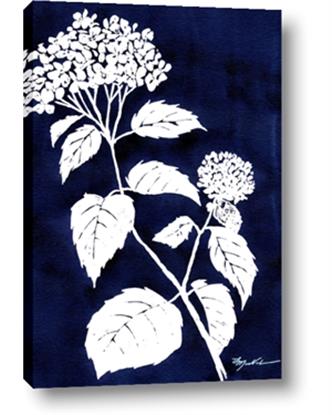 Picture of Flower on Blue II 