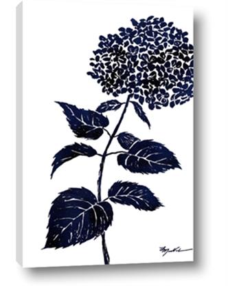 Picture of Blue Flower on White II 