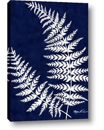 Picture of Fern on blue II