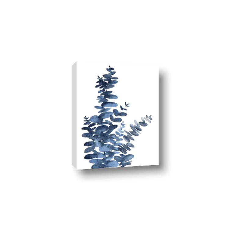 Picture of Navy Blue Eucalyptus I  _GroupedProduct_Rectangle_Portrait_Canvas_