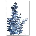 Picture of Navy Blue Eucalyptus I  _GroupedProduct_Rectangle_Portrait_Canvas_