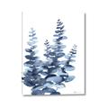 Picture of Navy Blue Eucalyptus II _GroupedProduct_Rectangle_Portrait_Canvas_