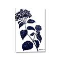 Picture of Blue Flower on White I _GroupedProduct_Rectangle_Portrait_Canvas_