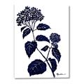 Picture of Blue Flower on White I _GroupedProduct_Rectangle_Portrait_Canvas_