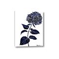 Picture of Blue Flower on White II  _GroupedProduct_Rectangle_Portrait_Canvas_