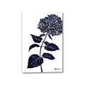 Picture of Blue Flower on White II  _GroupedProduct_Rectangle_Portrait_Canvas_