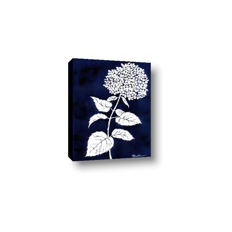 Picture of Flower on Blue I _GroupedProduct_Rectangle_Portrait_Canvas_