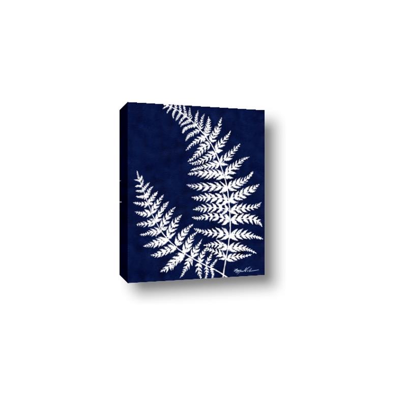 Picture of Fern on blue II _GroupedProduct_Rectangle_Portrait_Canvas_