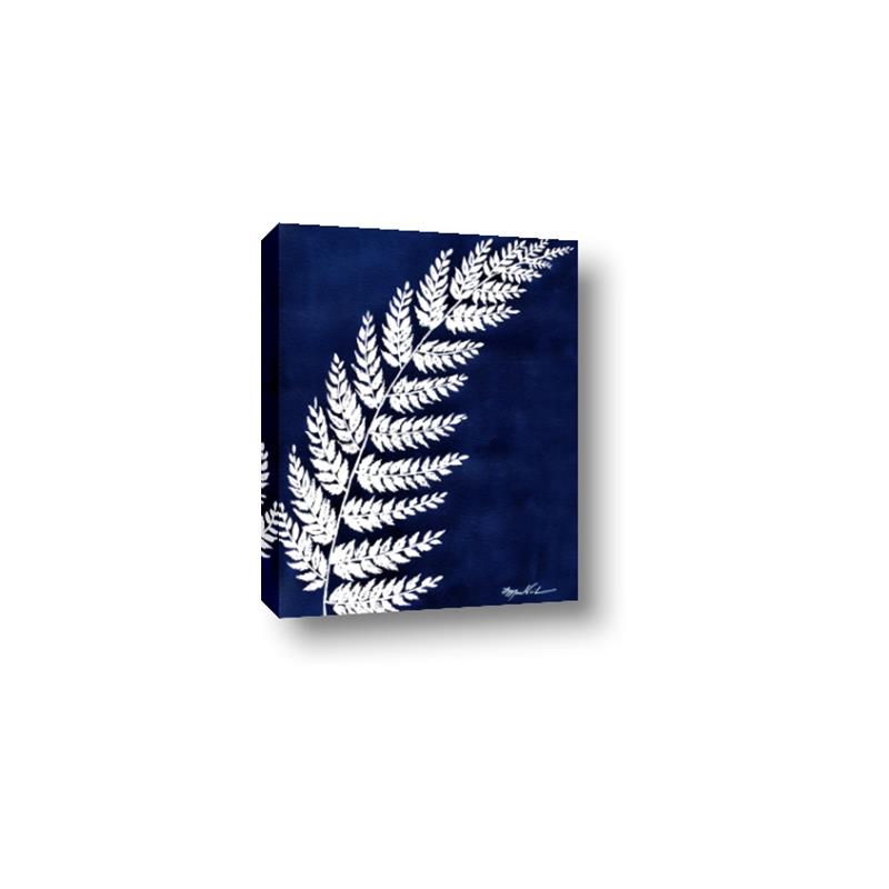 Picture of Fern on blue I  _GroupedProduct_Rectangle_Portrait_Canvas_