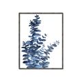 Picture of Navy Blue Eucalyptus I  _GroupedProduct_Rectangle_Portrait_Canvas_Framed_