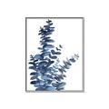 Picture of Navy Blue Eucalyptus I  _GroupedProduct_Rectangle_Portrait_Canvas_Framed_