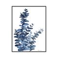 Picture of Navy Blue Eucalyptus I  _GroupedProduct_Rectangle_Portrait_Canvas_Framed_