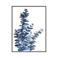 Picture of Navy Blue Eucalyptus I  _GroupedProduct_Rectangle_Portrait_Canvas_Framed_