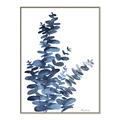 Picture of Navy Blue Eucalyptus I  _GroupedProduct_Rectangle_Portrait_Canvas_Framed_