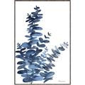 Picture of Navy Blue Eucalyptus I  _GroupedProduct_Rectangle_Portrait_Canvas_Framed_
