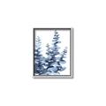Picture of Navy Blue Eucalyptus II _GroupedProduct_Rectangle_Portrait_Canvas_Framed_