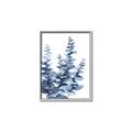 Picture of Navy Blue Eucalyptus II _GroupedProduct_Rectangle_Portrait_Canvas_Framed_