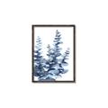 Picture of Navy Blue Eucalyptus II _GroupedProduct_Rectangle_Portrait_Canvas_Framed_