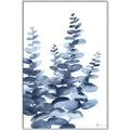 Picture of Navy Blue Eucalyptus II _GroupedProduct_Rectangle_Portrait_Canvas_Framed_