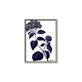 Picture of Blue Flower on White I _GroupedProduct_Rectangle_Portrait_Canvas_Framed_