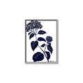 Picture of Blue Flower on White I _GroupedProduct_Rectangle_Portrait_Canvas_Framed_