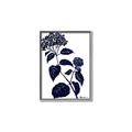 Picture of Blue Flower on White I _GroupedProduct_Rectangle_Portrait_Canvas_Framed_