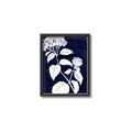 Picture of Flower on Blue II  _GroupedProduct_Rectangle_Portrait_Canvas_Framed_