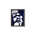 Picture of Flower on Blue II  _GroupedProduct_Rectangle_Portrait_Canvas_Framed_