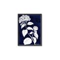 Picture of Flower on Blue II  _GroupedProduct_Rectangle_Portrait_Canvas_Framed_