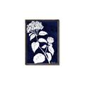 Picture of Flower on Blue II  _GroupedProduct_Rectangle_Portrait_Canvas_Framed_