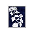 Picture of Flower on Blue II  _GroupedProduct_Rectangle_Portrait_Canvas_Framed_