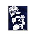 Picture of Flower on Blue II  _GroupedProduct_Rectangle_Portrait_Canvas_Framed_