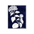 Picture of Flower on Blue II  _GroupedProduct_Rectangle_Portrait_Canvas_Framed_