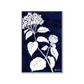 Picture of Flower on Blue II  _GroupedProduct_Rectangle_Portrait_Canvas_Framed_
