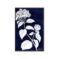 Picture of Flower on Blue II  _GroupedProduct_Rectangle_Portrait_Canvas_Framed_