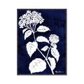 Picture of Flower on Blue II  _GroupedProduct_Rectangle_Portrait_Canvas_Framed_