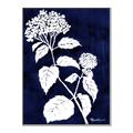 Picture of Flower on Blue II  _GroupedProduct_Rectangle_Portrait_Canvas_Framed_