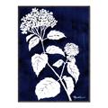 Picture of Flower on Blue II  _GroupedProduct_Rectangle_Portrait_Canvas_Framed_