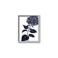 Picture of Blue Flower on White II  _GroupedProduct_Rectangle_Portrait_Canvas_Framed_