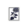 Picture of Blue Flower on White II  _GroupedProduct_Rectangle_Portrait_Canvas_Framed_